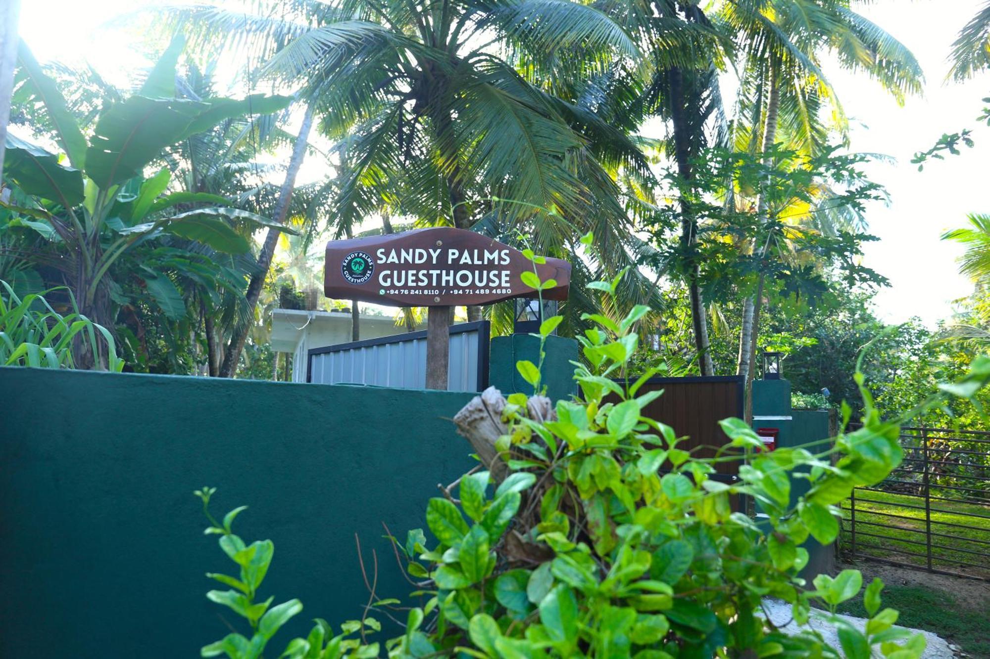 Sandy Palms Guesthouse Hikkaduwa Exterior photo